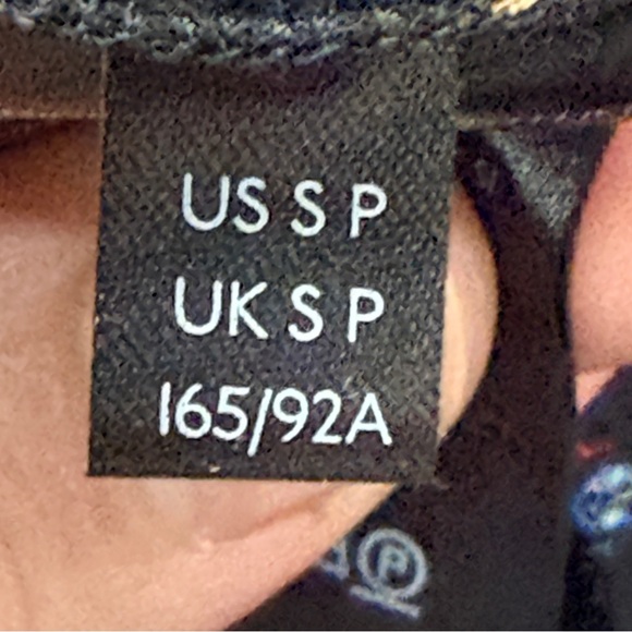 Anthropologie Maeve Adelaide Top Blouse Black Floral Crop Dolman Sleeve Women SP - Picture 10 of 16